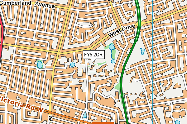 FY5 2QR map - OS VectorMap District (Ordnance Survey) FY5 2QR map - OS VectorMap District (Ordnance Survey)