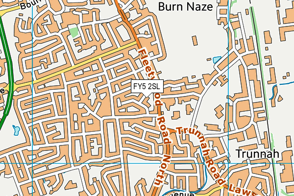 FY5 2SL map - OS VectorMap District (Ordnance Survey) FY5 2SL map - OS VectorMap District (Ordnance Survey)