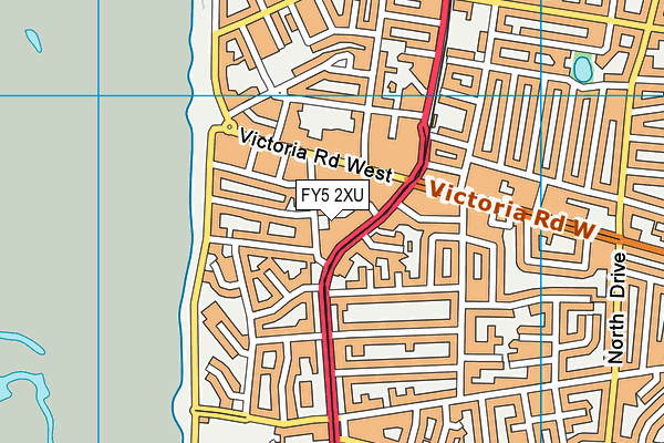FY5 2XU map - OS VectorMap District (Ordnance Survey) FY5 2XU map - OS VectorMap District (Ordnance Survey)