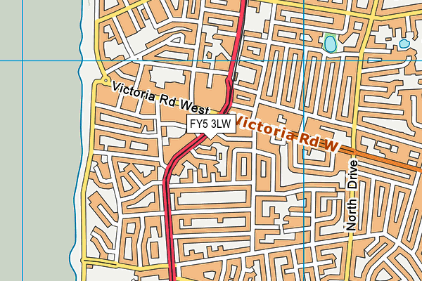 FY5 3LW map - OS VectorMap District (Ordnance Survey) FY5 3LW map - OS VectorMap District (Ordnance Survey)
