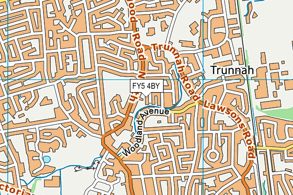 FY5 4BY map - OS VectorMap District (Ordnance Survey) FY5 4BY map - OS VectorMap District (Ordnance Survey)
