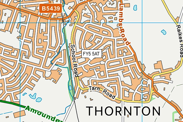 FY5 5AT map - OS VectorMap District (Ordnance Survey) FY5 5AT map - OS VectorMap District (Ordnance Survey)