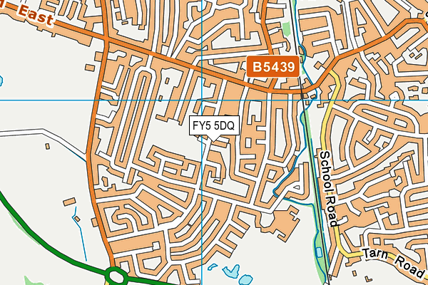 FY5 5DQ map - OS VectorMap District (Ordnance Survey) FY5 5DQ map - OS VectorMap District (Ordnance Survey)
