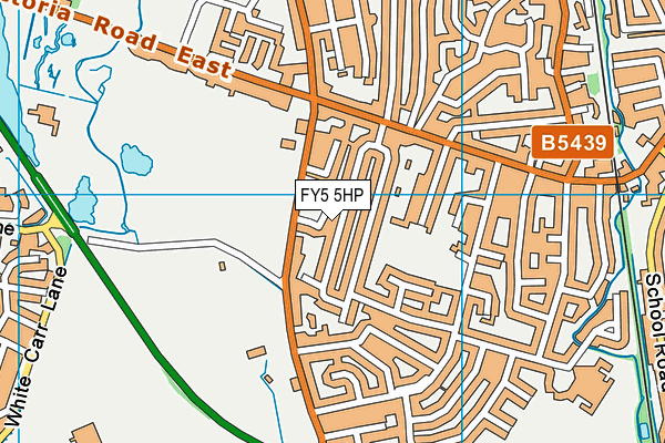 FY5 5HP map - OS VectorMap District (Ordnance Survey) FY5 5HP map - OS VectorMap District (Ordnance Survey)