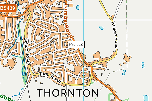 FY5 5LZ map - OS VectorMap District (Ordnance Survey) FY5 5LZ map - OS VectorMap District (Ordnance Survey)