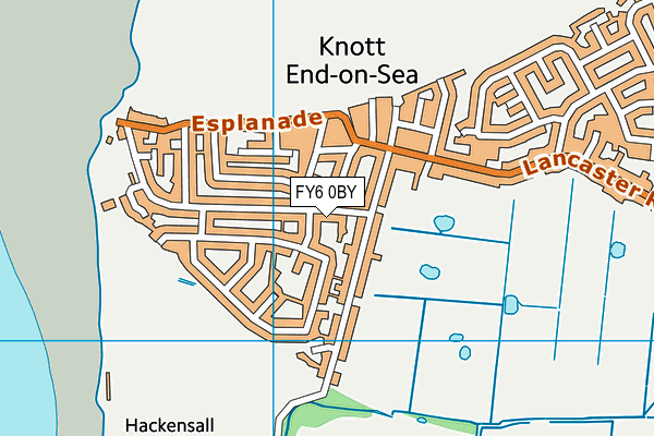 FY6 0BY map - OS VectorMap District (Ordnance Survey) FY6 0BY map - OS VectorMap District (Ordnance Survey)
