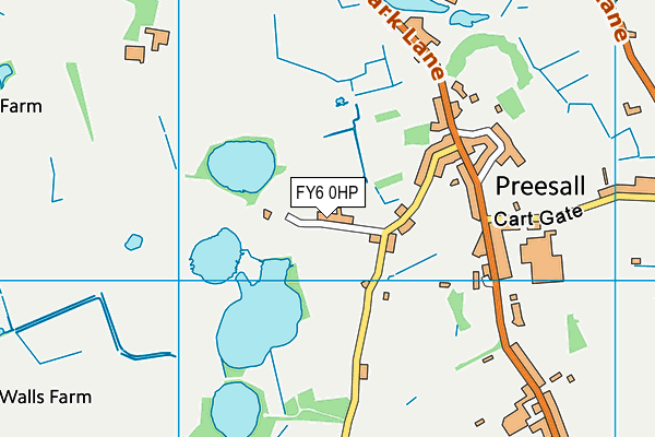 FY6 0HP map - OS VectorMap District (Ordnance Survey) FY6 0HP map - OS VectorMap District (Ordnance Survey)