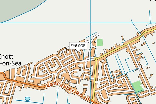 FY6 0QF map - OS VectorMap District (Ordnance Survey) FY6 0QF map - OS VectorMap District (Ordnance Survey)