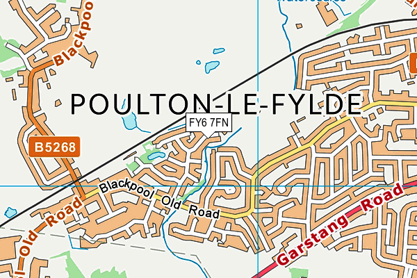FY6 7FN map - OS VectorMap District (Ordnance Survey) FY6 7FN map - OS VectorMap District (Ordnance Survey)