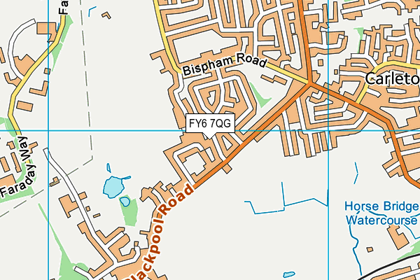 FY6 7QG map - OS VectorMap District (Ordnance Survey) FY6 7QG map - OS VectorMap District (Ordnance Survey)