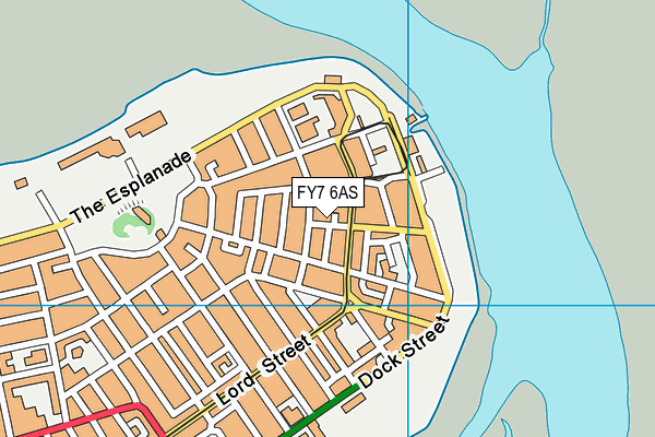 FY7 6AS map - OS VectorMap District (Ordnance Survey) FY7 6AS map - OS VectorMap District (Ordnance Survey)