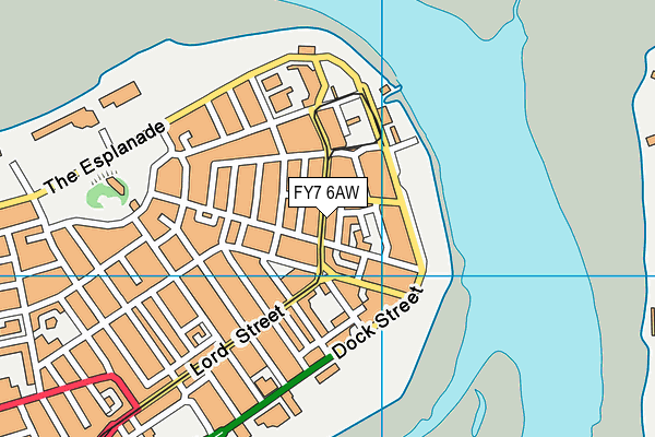 FY7 6AW map - OS VectorMap District (Ordnance Survey) FY7 6AW map - OS VectorMap District (Ordnance Survey)