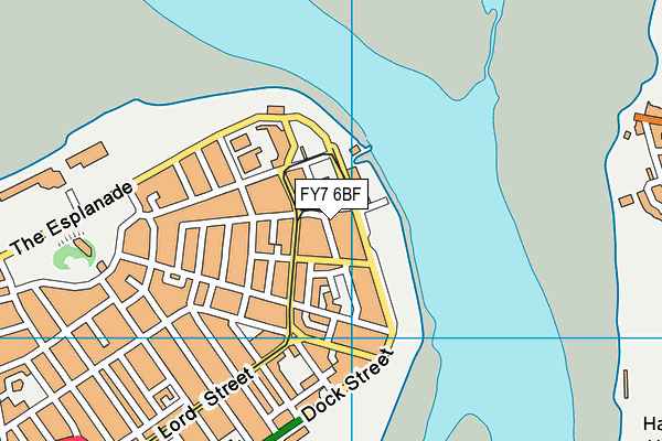 FY7 6BF map - OS VectorMap District (Ordnance Survey) FY7 6BF map - OS VectorMap District (Ordnance Survey)
