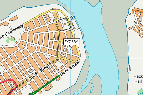 FY7 6BY map - OS VectorMap District (Ordnance Survey) FY7 6BY map - OS VectorMap District (Ordnance Survey)