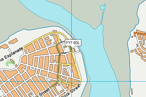 FY7 6DL map - OS VectorMap District (Ordnance Survey) FY7 6DL map - OS VectorMap District (Ordnance Survey)