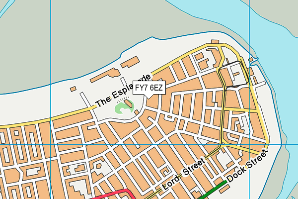 FY7 6EZ map - OS VectorMap District (Ordnance Survey) FY7 6EZ map - OS VectorMap District (Ordnance Survey)
