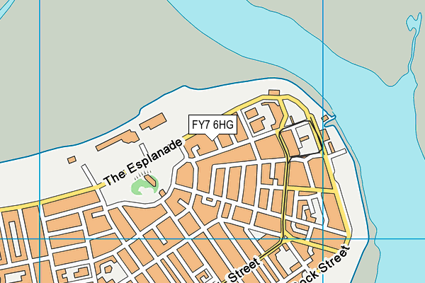 FY7 6HG map - OS VectorMap District (Ordnance Survey) FY7 6HG map - OS VectorMap District (Ordnance Survey)