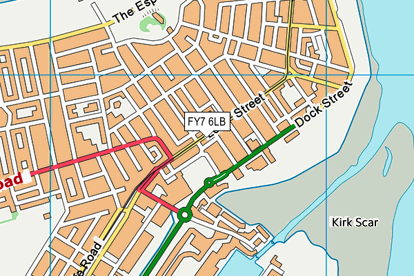 FY7 6LB map - OS VectorMap District (Ordnance Survey) FY7 6LB map - OS VectorMap District (Ordnance Survey)