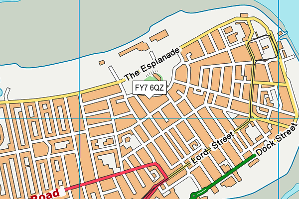 FY7 6QZ map - OS VectorMap District (Ordnance Survey) FY7 6QZ map - OS VectorMap District (Ordnance Survey)