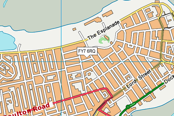 FY7 6RQ map - OS VectorMap District (Ordnance Survey) FY7 6RQ map - OS VectorMap District (Ordnance Survey)