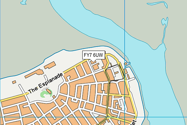 FY7 6UW map - OS VectorMap District (Ordnance Survey) FY7 6UW map - OS VectorMap District (Ordnance Survey)