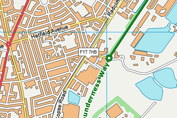 FY7 7HB map - OS VectorMap District (Ordnance Survey) FY7 7HB map - OS VectorMap District (Ordnance Survey)