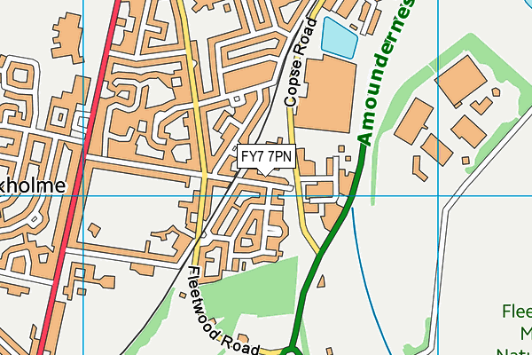 FY7 7PN map - OS VectorMap District (Ordnance Survey) FY7 7PN map - OS VectorMap District (Ordnance Survey)