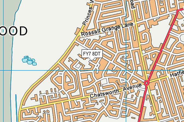 FY7 8DT map - OS VectorMap District (Ordnance Survey) FY7 8DT map - OS VectorMap District (Ordnance Survey)