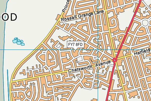 FY7 8FD map - OS VectorMap District (Ordnance Survey) FY7 8FD map - OS VectorMap District (Ordnance Survey)