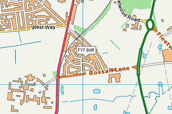 FY7 8HR map - OS VectorMap District (Ordnance Survey) FY7 8HR map - OS VectorMap District (Ordnance Survey)