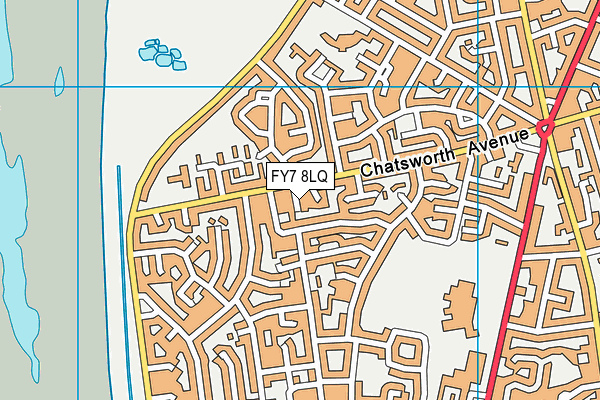 FY7 8LQ map - OS VectorMap District (Ordnance Survey) FY7 8LQ map - OS VectorMap District (Ordnance Survey)