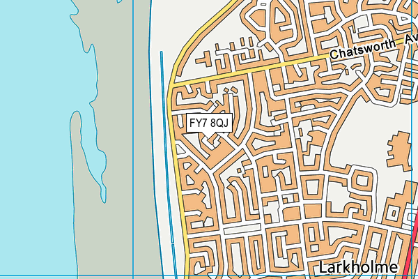 FY7 8QJ map - OS VectorMap District (Ordnance Survey) FY7 8QJ map - OS VectorMap District (Ordnance Survey)
