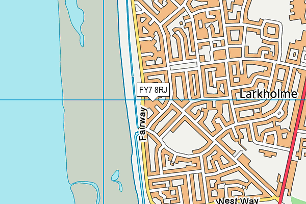 FY7 8RJ map - OS VectorMap District (Ordnance Survey) FY7 8RJ map - OS VectorMap District (Ordnance Survey)