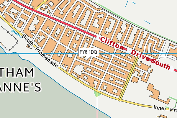 FY8 1DQ map - OS VectorMap District (Ordnance Survey) FY8 1DQ map - OS VectorMap District (Ordnance Survey)