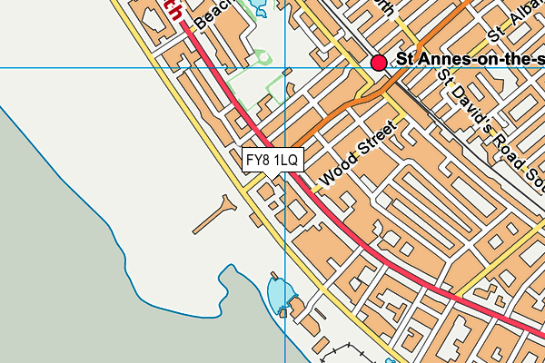FY8 1LQ map - OS VectorMap District (Ordnance Survey) FY8 1LQ map - OS VectorMap District (Ordnance Survey)