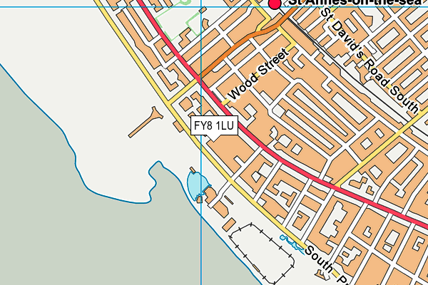 FY8 1LU map - OS VectorMap District (Ordnance Survey) FY8 1LU map - OS VectorMap District (Ordnance Survey)