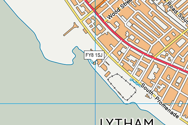 FY8 1SJ map - OS VectorMap District (Ordnance Survey) FY8 1SJ map - OS VectorMap District (Ordnance Survey)