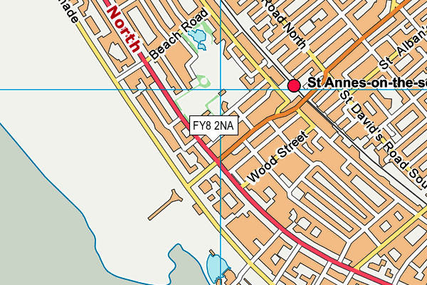 FY8 2NA map - OS VectorMap District (Ordnance Survey) FY8 2NA map - OS VectorMap District (Ordnance Survey)