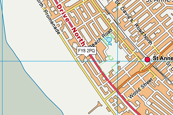 FY8 2PQ map - OS VectorMap District (Ordnance Survey) FY8 2PQ map - OS VectorMap District (Ordnance Survey)
