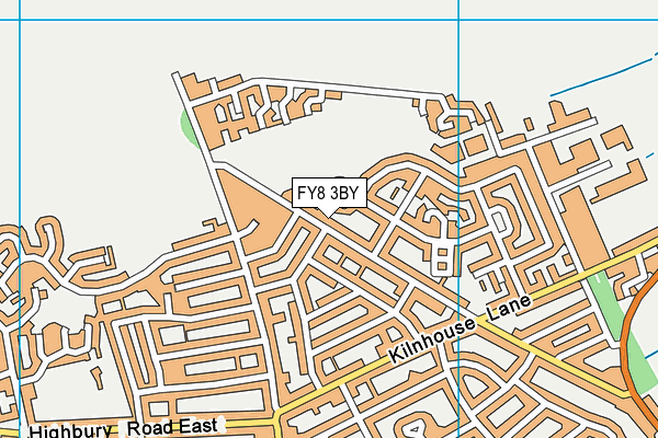 FY8 3BY map - OS VectorMap District (Ordnance Survey) FY8 3BY map - OS VectorMap District (Ordnance Survey)