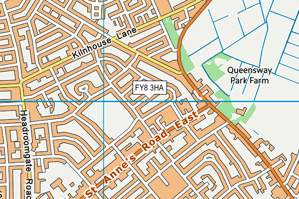 FY8 3HA map - OS VectorMap District (Ordnance Survey) FY8 3HA map - OS VectorMap District (Ordnance Survey)