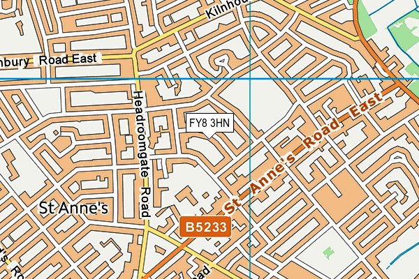 FY8 3HN map - OS VectorMap District (Ordnance Survey) FY8 3HN map - OS VectorMap District (Ordnance Survey)