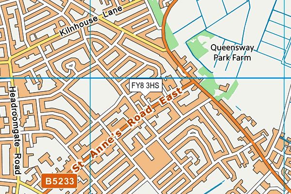 FY8 3HS map - OS VectorMap District (Ordnance Survey) FY8 3HS map - OS VectorMap District (Ordnance Survey)