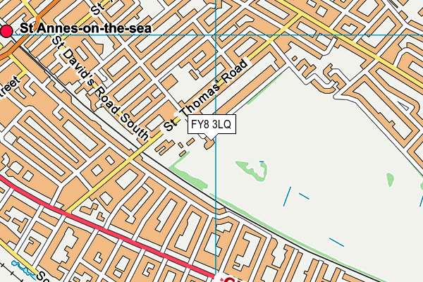 FY8 3LQ map - OS VectorMap District (Ordnance Survey) FY8 3LQ map - OS VectorMap District (Ordnance Survey)