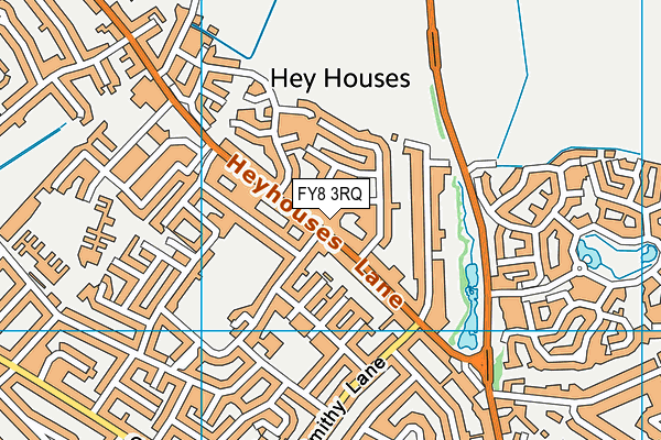 FY8 3RQ map - OS VectorMap District (Ordnance Survey) FY8 3RQ map - OS VectorMap District (Ordnance Survey)