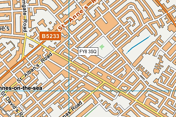 FY8 3SQ map - OS VectorMap District (Ordnance Survey) FY8 3SQ map - OS VectorMap District (Ordnance Survey)