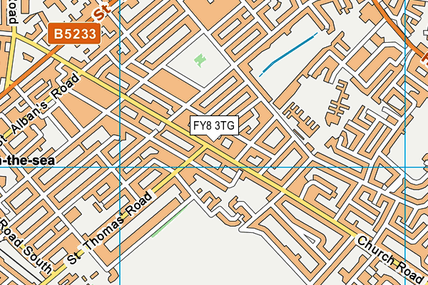 FY8 3TG map - OS VectorMap District (Ordnance Survey) FY8 3TG map - OS VectorMap District (Ordnance Survey)