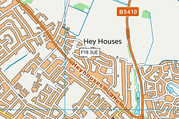 FY8 3UE map - OS VectorMap District (Ordnance Survey) FY8 3UE map - OS VectorMap District (Ordnance Survey)