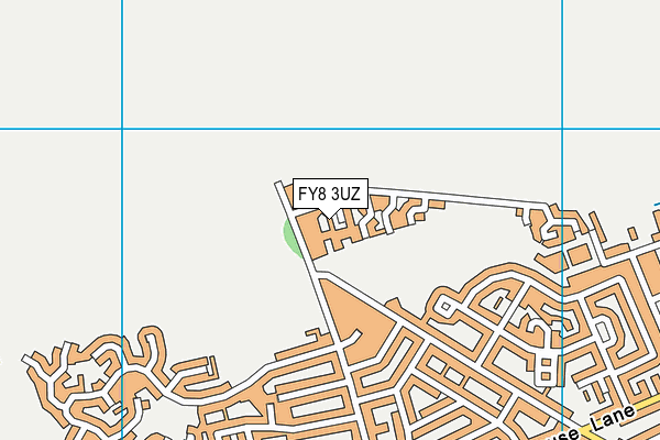 FY8 3UZ map - OS VectorMap District (Ordnance Survey) FY8 3UZ map - OS VectorMap District (Ordnance Survey)