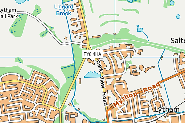 FY8 4HA map - OS VectorMap District (Ordnance Survey) FY8 4HA map - OS VectorMap District (Ordnance Survey)